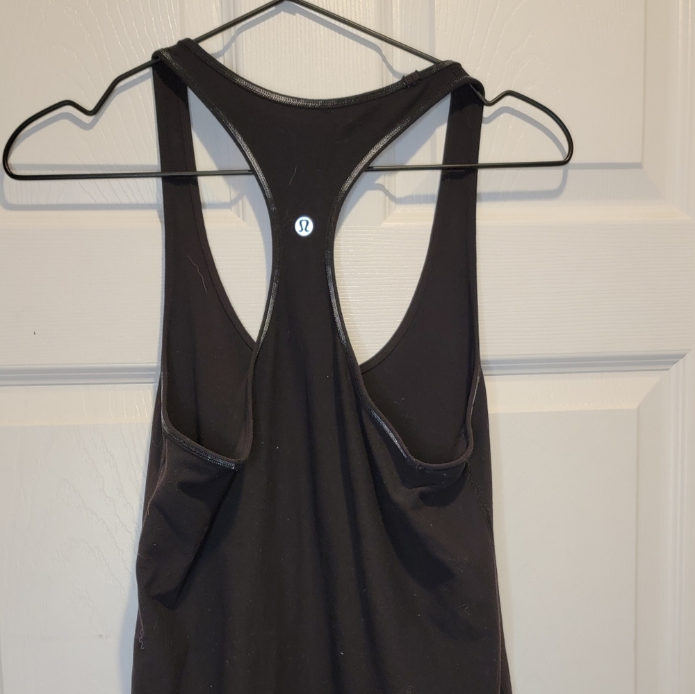 Lululemon reversible black tank top